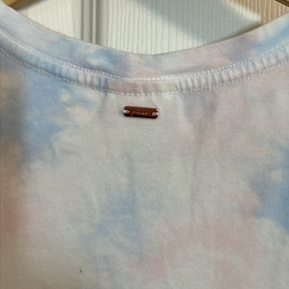 Victoria Secret PINK Pastel Tie-Dye Ruched T-Shirt Dress, cover-Up, XS - Picture 7 of 8